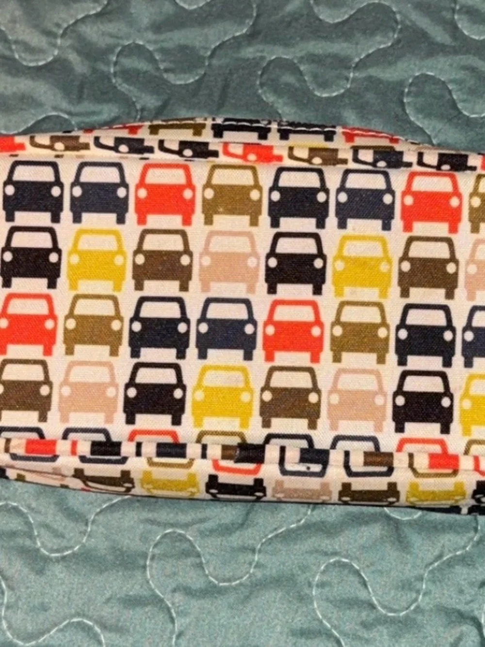 Orlando Kiley Kids Car Print Zip Pouch - Multicolor